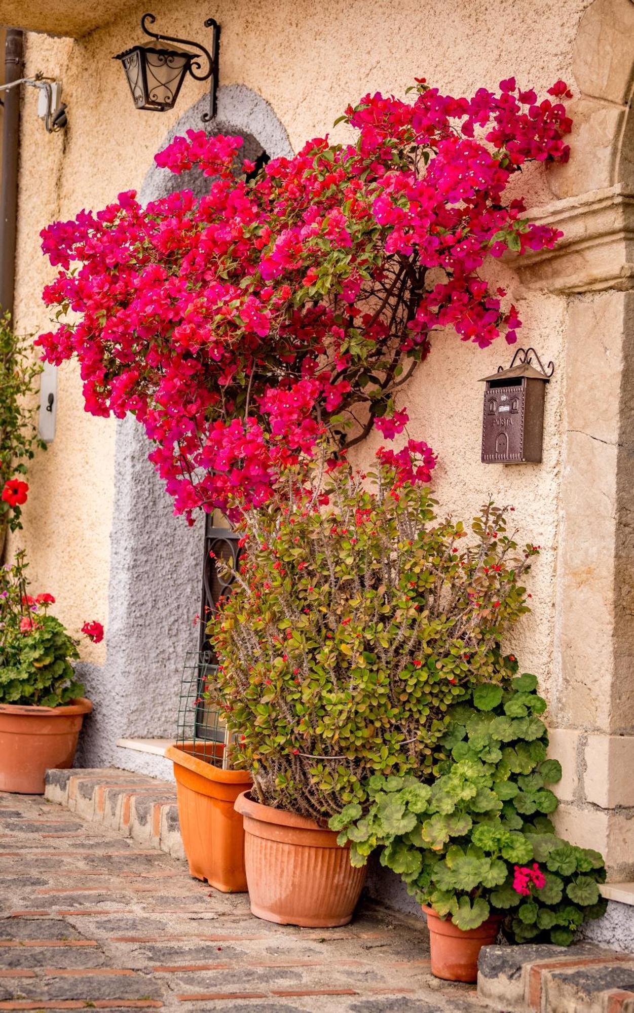 Casa Dei Fiori Con La Vista A Taormina Apartment Schiso Exterior photo